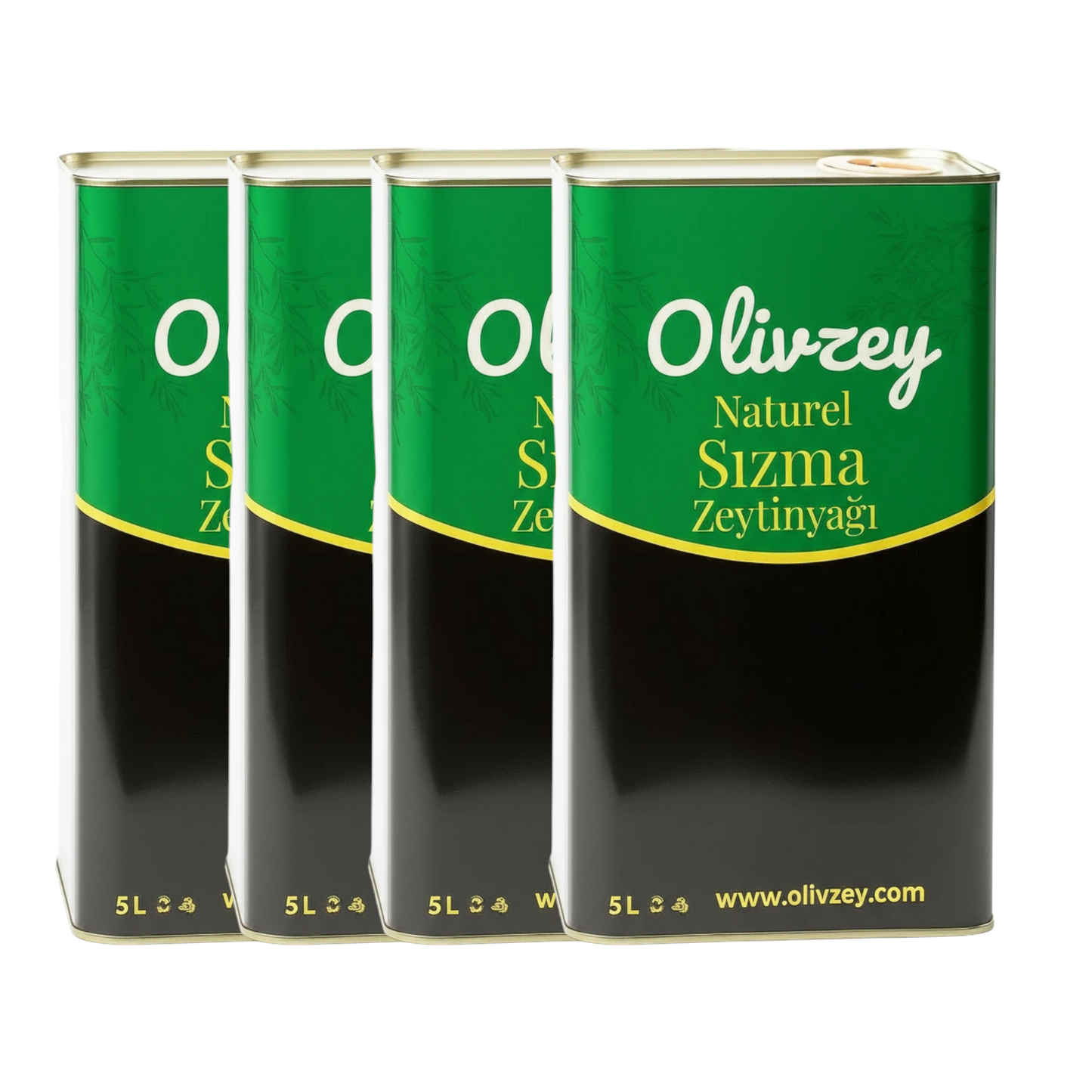 Olivzey Premium | Erken Hasat Soğuk Sıkım Naturel Sızma Zeytinyağı 20L